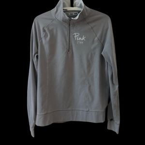 Pink Victoria's Secret Grey Jacket Size Large Great Used Condition
